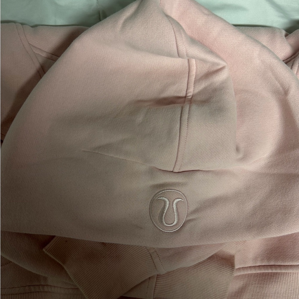 Lululemon Cropped Scuba Pink Jacket